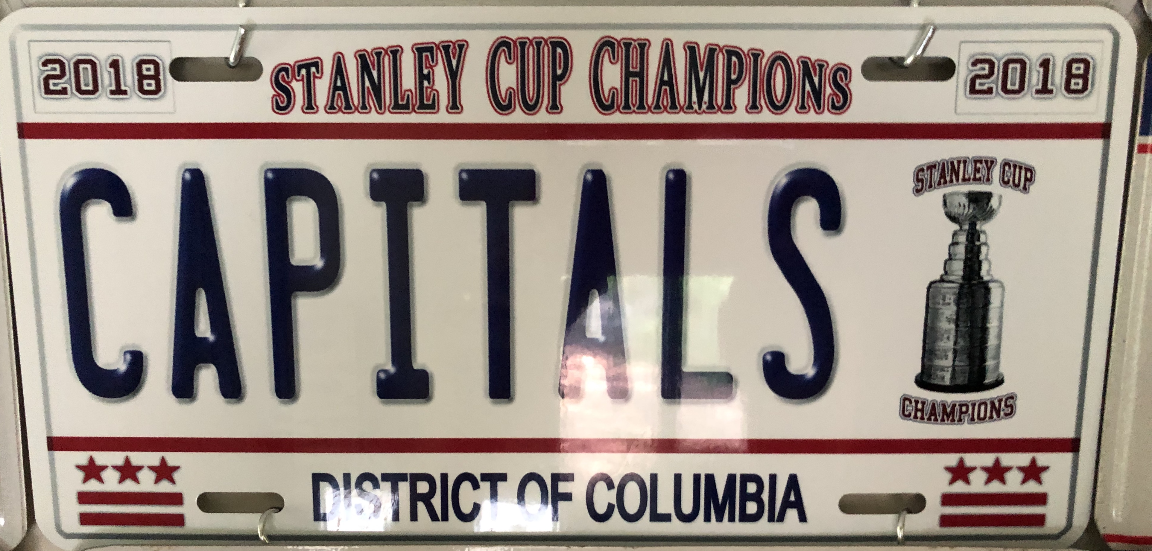 Chris Woodcock's Hockey License Plates